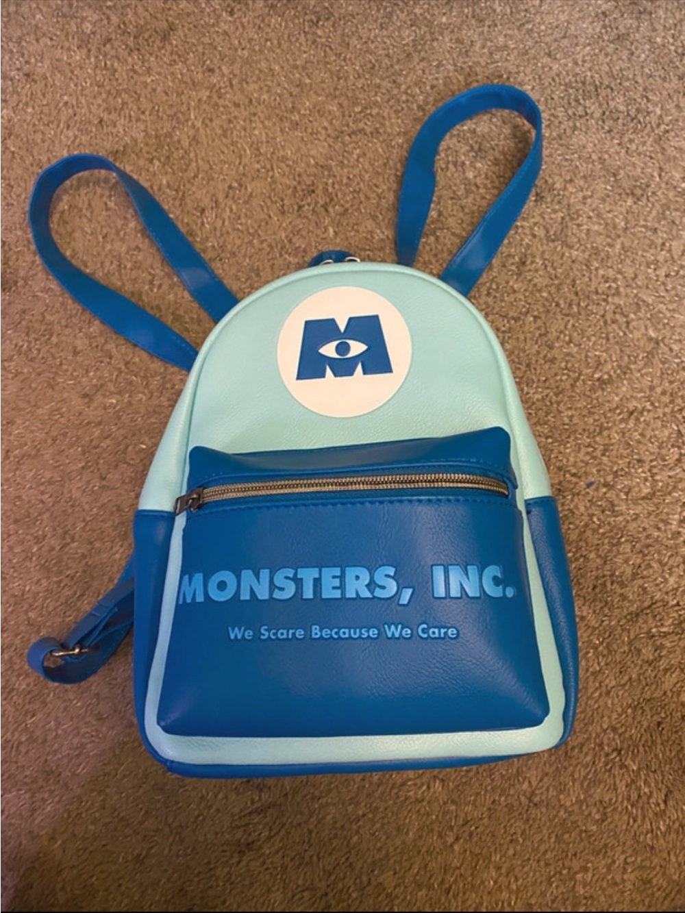 Monsters Inc Loungefly Blue Mini Backpack